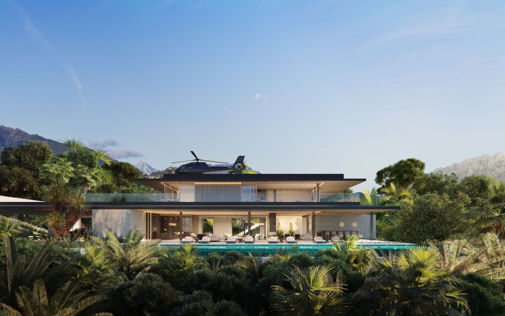 Moderne Villa mit Hubschrauberlandeplatz Benahavis (1)