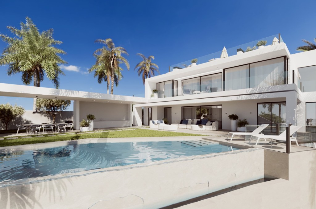 Nueva Villa Moderna Complejo Cerrado Marbella Milla de Oro (15)